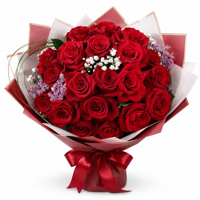 Bouquet pastello di peonie e ranuncoli rosa e bianchi, consegna a Napoli